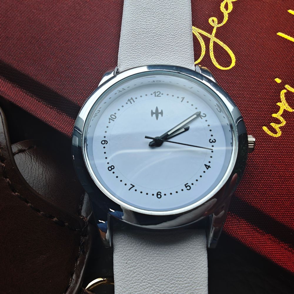 MMT White Dial and Leather Strap Men Wrist Watch