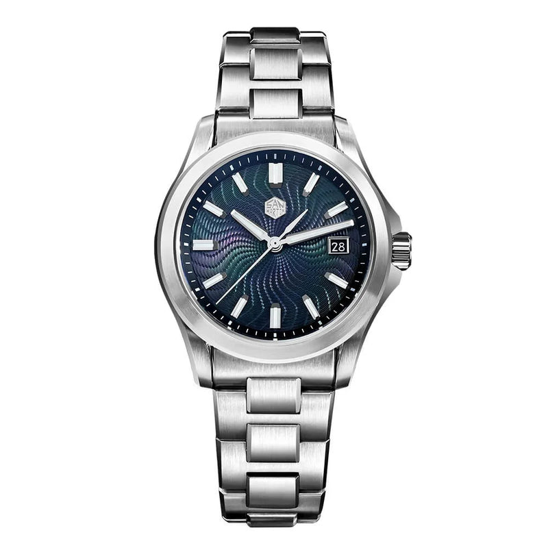 San Martin SN0150G Mop Guilloche Miyota 9015 Automatic